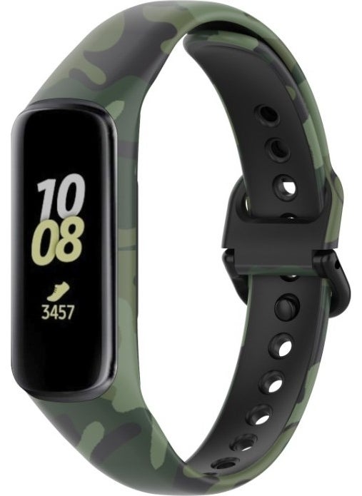 Techmaster Samsung Galaxy Fit 2 R220 Camouflage Pattern Lanyard Strap  - Image 2