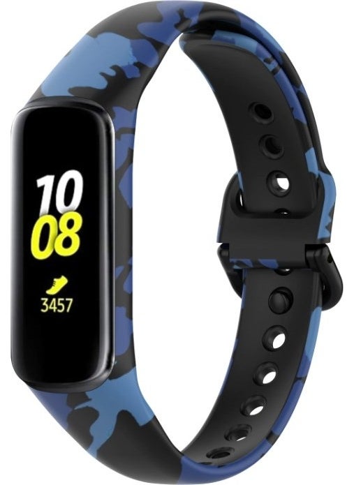 Techmaster Samsung Galaxy Fit 2 R220 Camouflage Pattern Lanyard Strap  - Image 3