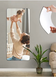 30*60cm Self Adhesive Acrylic Mirror, Full Length Body Mirror Removable Square Acrylic Mirror Wall Sticker Bedroom Bathroom Home Wall Decor - pzsku/Z86A3A5C78F5CB3B9F4A6Z/45/_/1716605481/72c58d5b-734a-4897-80d2-b9d5e0601dec