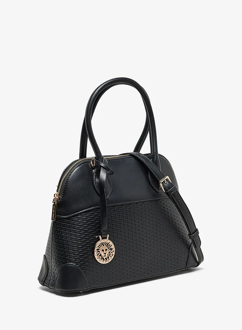 Anne Klein  Anne Klein Textured Pu Satchel Bag for Women | Best Price UAE
