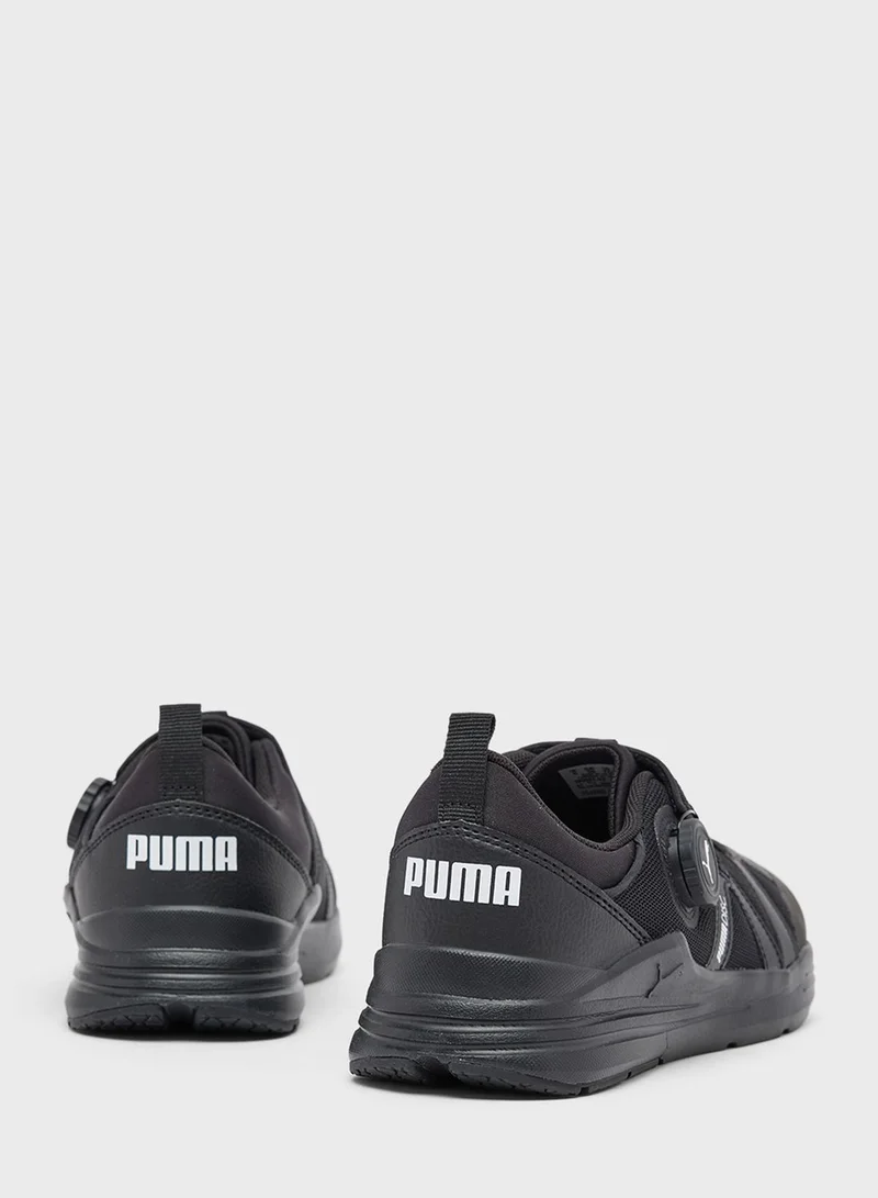 PUMA Youth Wi Run Disc Sport Shoes