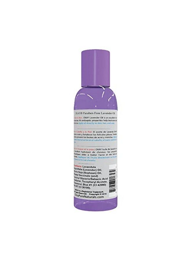 OKAY Blended Lavender Oil ; For Hair And Skin ; Moisturizes ; Replenishes ; Free Of Paraben ; 2 Oz - Image 3