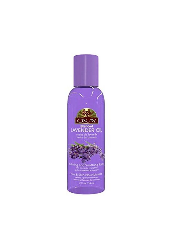 OKAY Blended Lavender Oil ; For Hair And Skin ; Moisturizes ; Replenishes ; Free Of Paraben ; 2 Oz - Image 2
