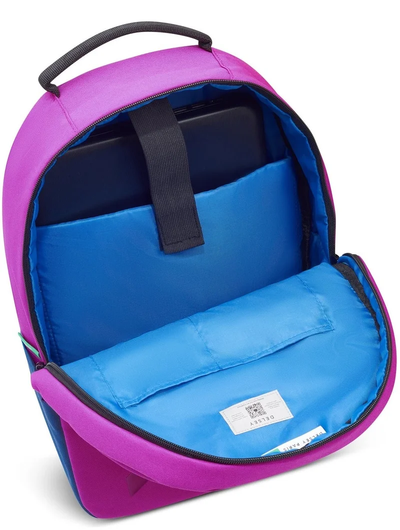 United Colors Of Benetton  Fabrica Round 15.6'' Unisex Laptop Backpack - Purple  | Best Price UAE