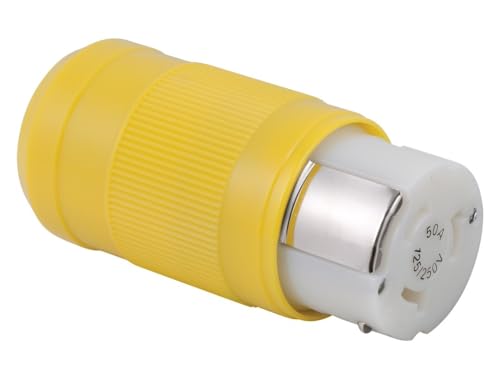 ParkPower by Marinco 6364CRV 50 Amp, 125/250V 3 Pole, 4 Wire Locking Female Connector - Image 3