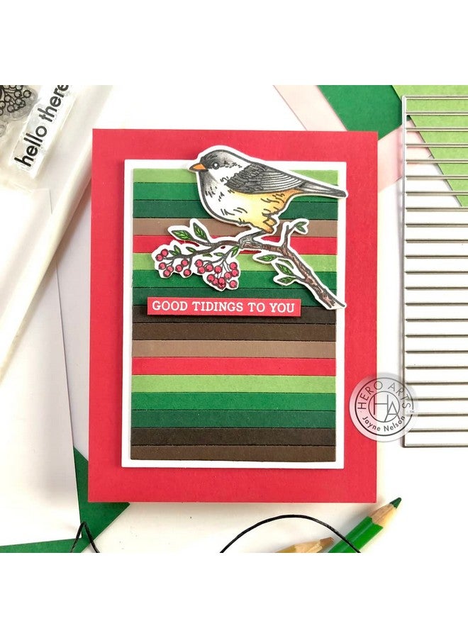 Hero Arts Df087 Sentiment Strips Fancy Dies Steel Die - Image 2