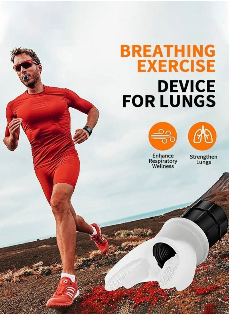 Generic - Lung Exerciser Expander Device, Breathing Exercise Device for Lungs, Silica Gel Deep Breathing Exercise Trainer, Increase Lung Capacity, Improve Sleep - Image 1