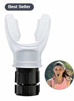 Lung Exerciser Expander Device, Breathing Exercise Device for Lungs, Silica Gel Deep Breathing Exercise Trainer, Increase Lung Capacity, Improve Sleep