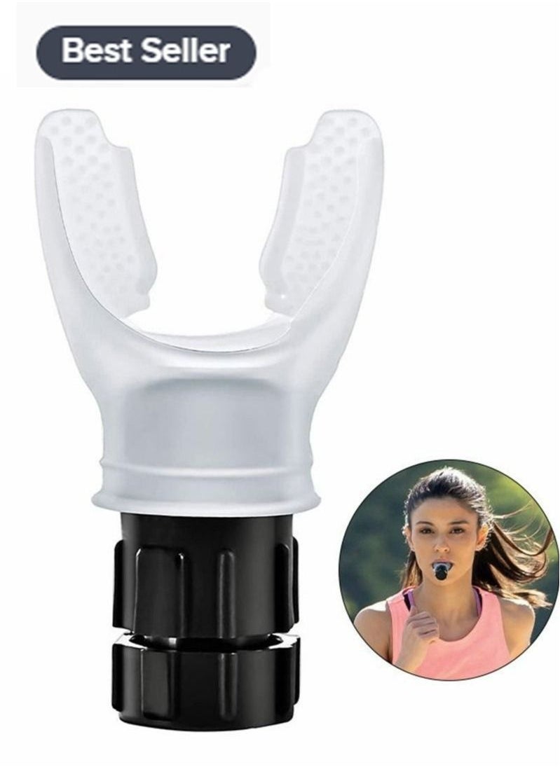 Generic - Lung Exerciser Expander Device, Breathing Exercise Device for Lungs, Silica Gel Deep Breathing Exercise Trainer, Increase Lung Capacity, Improve Sleep - Image 1