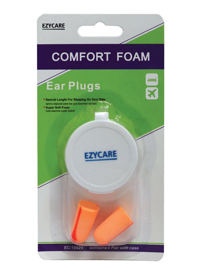 EzyCare Comfort Foam Ear Plugs 1 Pair 10029 - Image 1