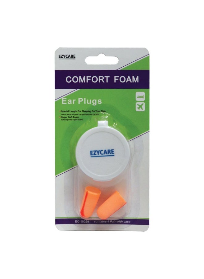 EzyCare Comfort Foam Ear Plugs 1 Pair 10029 - Image 3