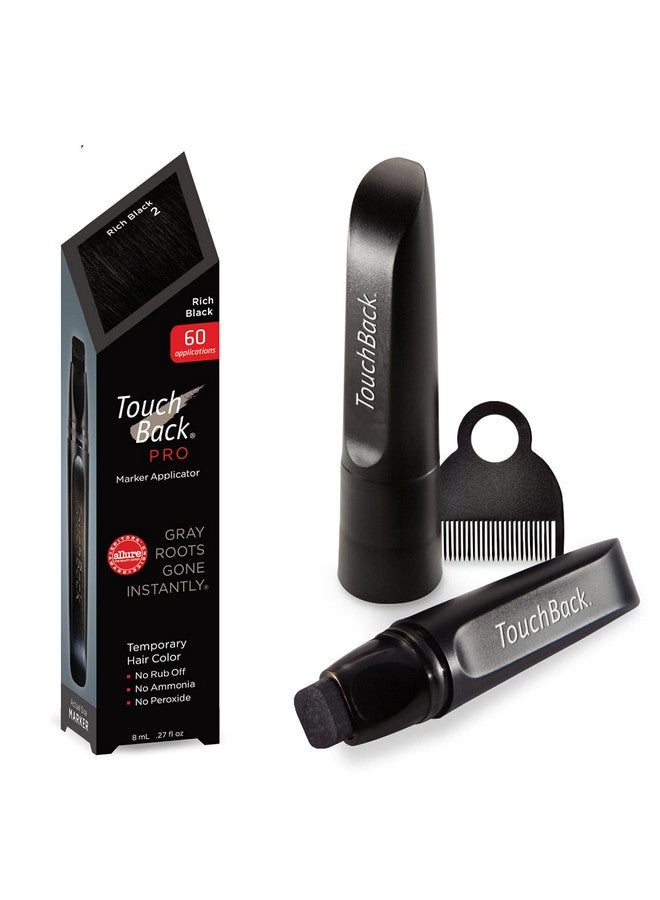TouchBack Root Touch Up Hair Color Marker Rich Black - Image 2