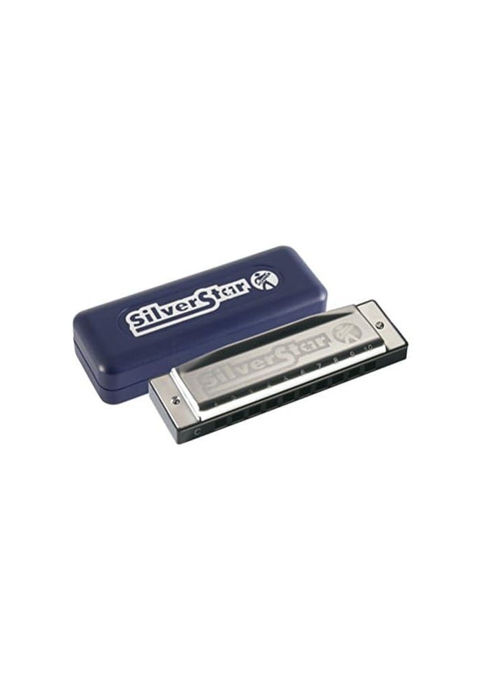 Hohner Silver Star Harmonica in Key E - Image 2