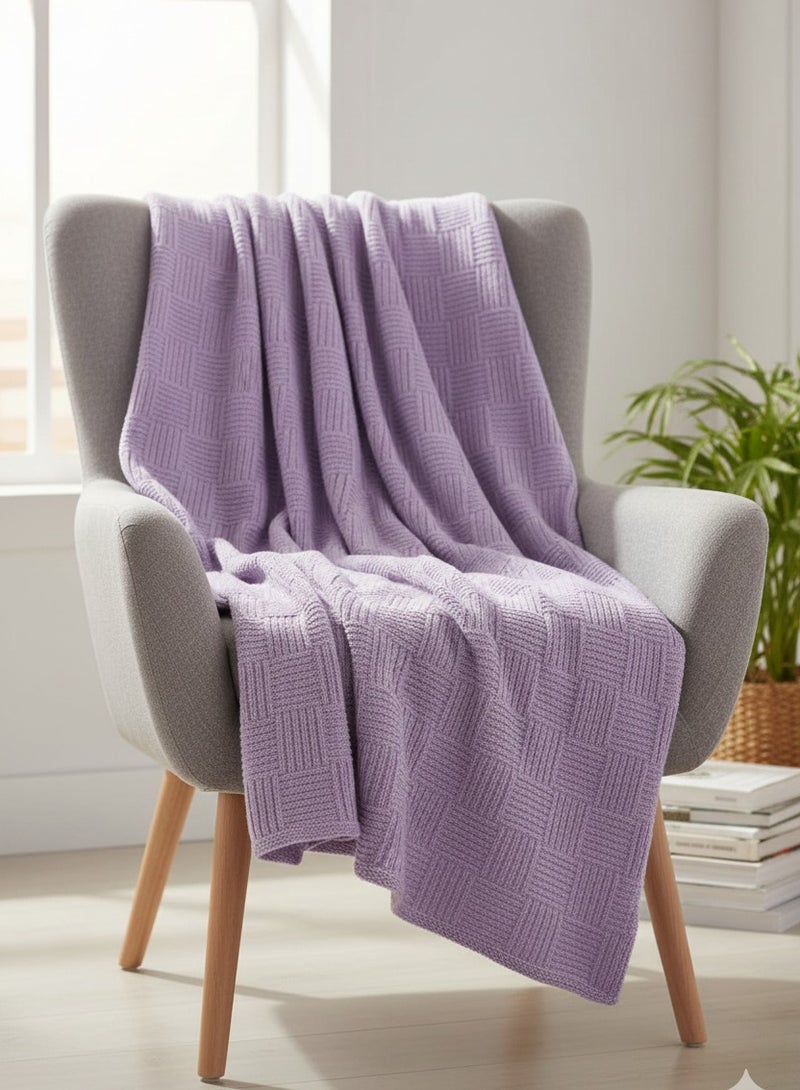 Nile Weave Elegant Egyptian Cotton Milano Throw Blanket – ultra-soft, lightweight, and beautifully crafted. Enjoy luxurious comfort, breathable warmth, and timeless sophistication in any room. - Image 1