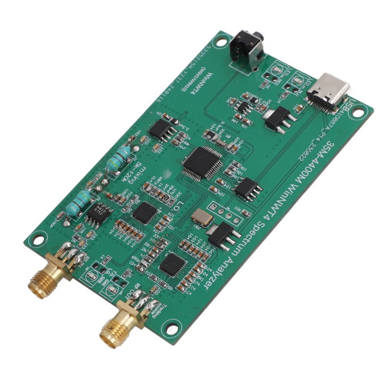 وحدة محلل الطيف الراديوي 35 ميجاهرتز - 4400 ميجاهرتز مع مصدر تتبع - مواد PCB ممتازة سهلة التركيب لأنظمة WinXP Win7 Win10 لمهندسي الترددات الراديوية والهواة ومشاريع الإلكترونيات اليدوية - Image 2