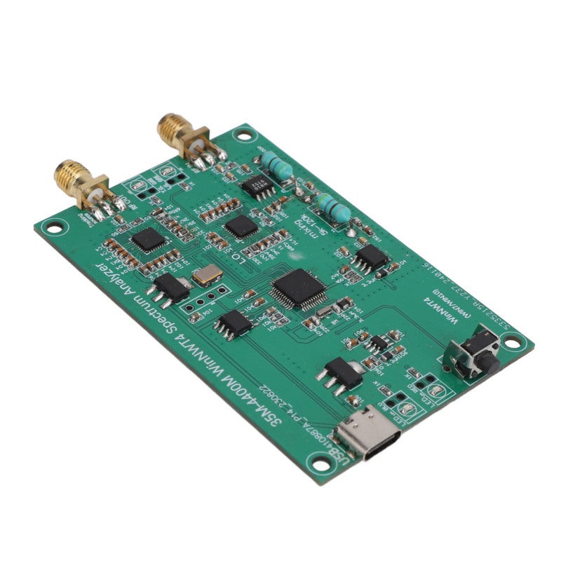 وحدة محلل الطيف الراديوي 35 ميجاهرتز - 4400 ميجاهرتز مع مصدر تتبع - مواد PCB ممتازة سهلة التركيب لأنظمة WinXP Win7 Win10 لمهندسي الترددات الراديوية والهواة ومشاريع الإلكترونيات اليدوية - Image 3