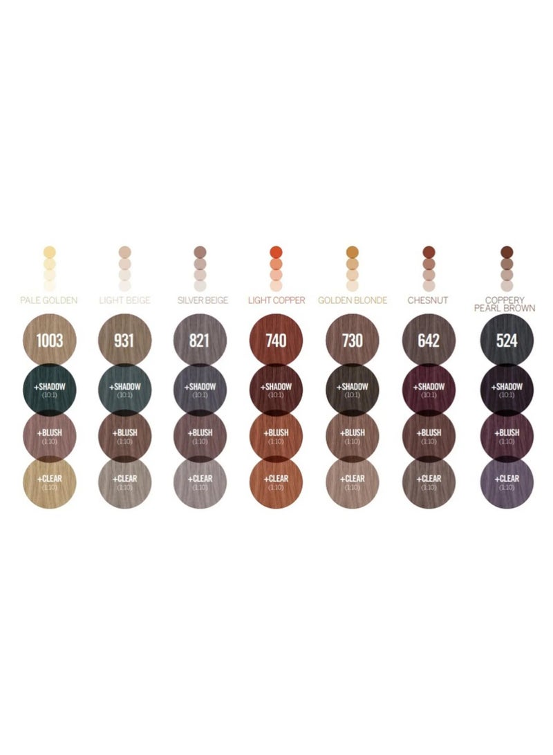 Revlon Professional Nutri Color Filters Soin Crème 3en1 Repigmentant Nutritif 100 ml - Hair Colour: 642 Hazelnut - Image 4