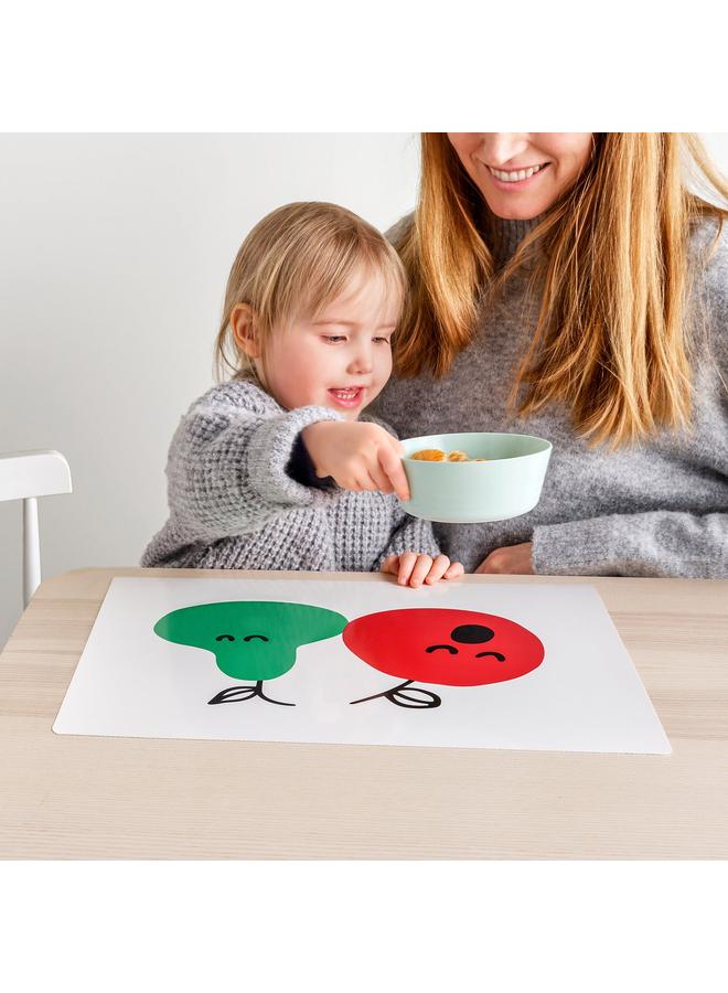 erorex Place mat, red/green, 30x40 cm - Image 3