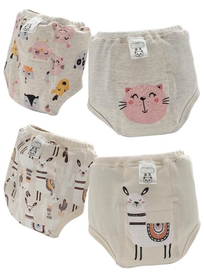 GGEROU عبوتان من حفاضات السباحة للأطفال الصغار القابلة للغسل وقابلة لإعادة الاستخدام - Image 1