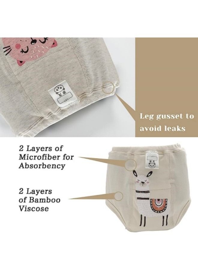 GGEROU عبوتان من حفاضات السباحة للأطفال الصغار القابلة للغسل وقابلة لإعادة الاستخدام - Image 2