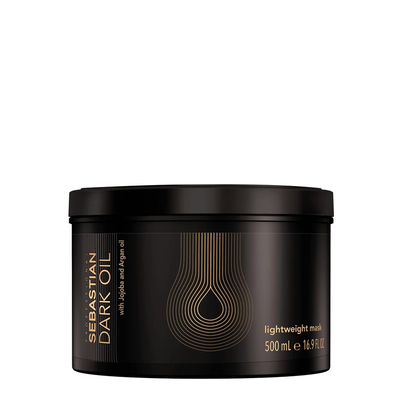Sebastian Professional Dark Oil Lightweight Mask | Infused with Jojoba and Argan Oils | 16.9 fl oz - Image 1