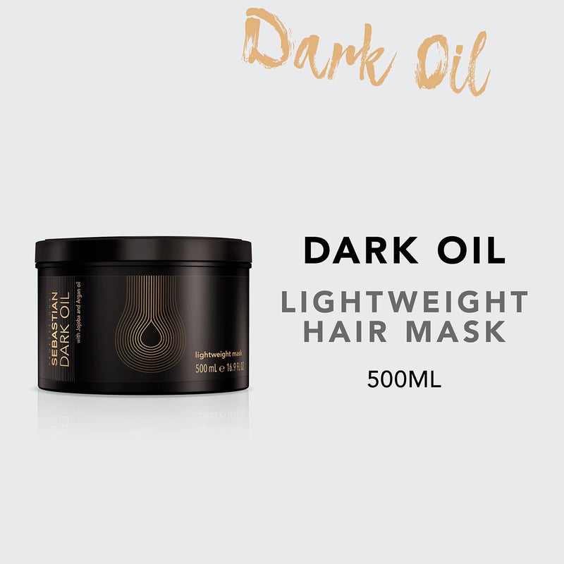Sebastian Professional Dark Oil Lightweight Mask | Infused with Jojoba and Argan Oils | 16.9 fl oz - Image 2