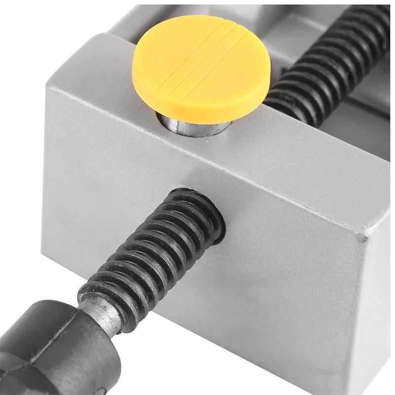Homdum Adjustable Drill Press Vice Clamp with Quick Release Button Mini vice drill Clamping tool size 60mm x 70mm - Image 5