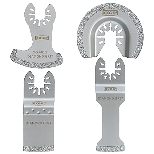 XXGO 120 Pcs Oscillating Multitool Blades Accessories Kits Compatible with Bosch, Chicago, Craftsman, Dremel, Fein, Harbor Freight, Milwaukee, Porter Cable, Ridgid, Ryobi, Rockwell XG1201 - Image 4