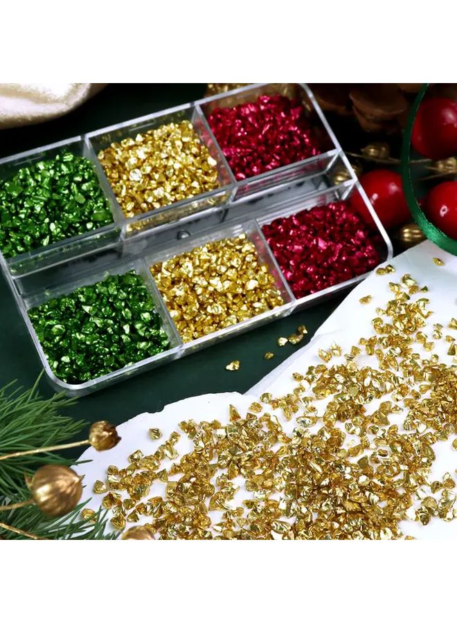 Mixed Color Broken Glass Stones For Jewelry Making And Resin Crafts - Image 2