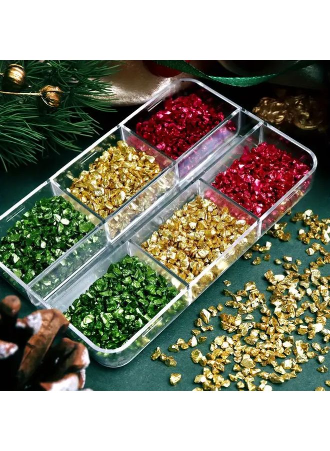 Mixed Color Broken Glass Stones For Jewelry Making And Resin Crafts - Image 4