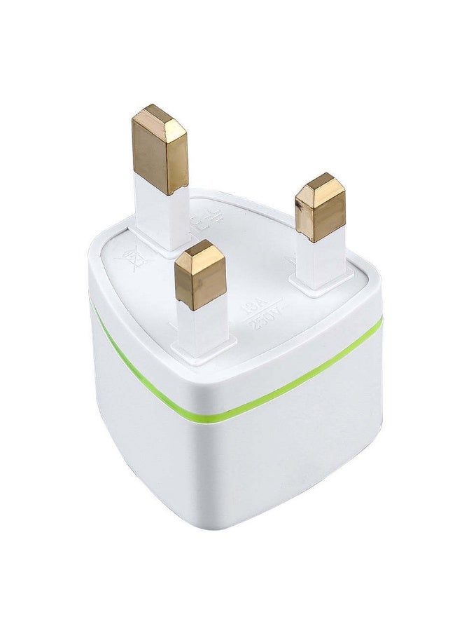Pure Copper UK Plug Adapter Universal for Global Travel Multi Country Socket Compatible Plug - Image 3