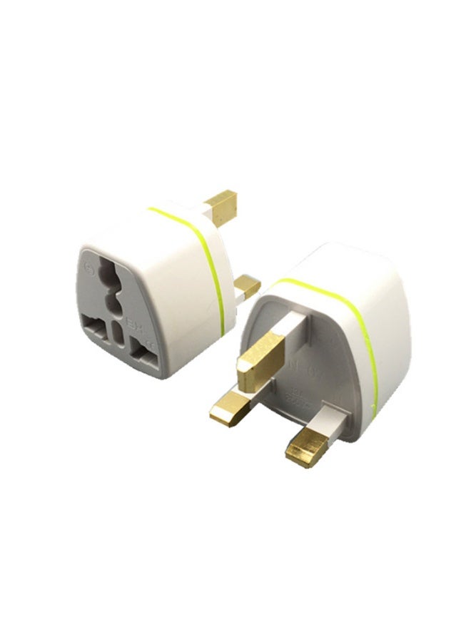 Pure Copper UK Plug Adapter Universal for Global Travel Multi Country Socket Compatible Plug - Image 2