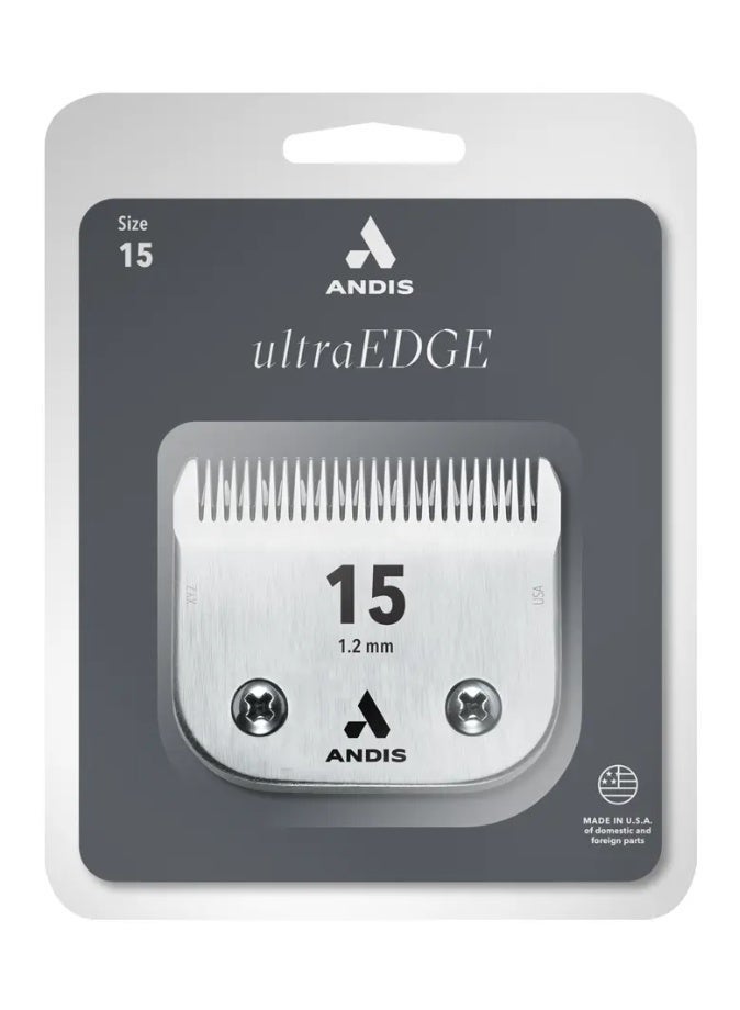 Andis شفرة أنديس ألترا إيدج® القابلة للفك - الحجم 15 (1.2 مم) - Image 1