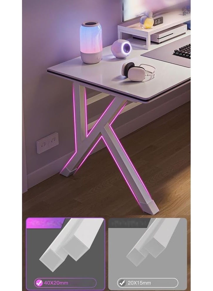 إن كي أكس طاولة كمبيوتر متعددة الوظائف ومكتب مع مساحة تخزين متعددة الاستخدامات 80*50*74 سم - Image 4