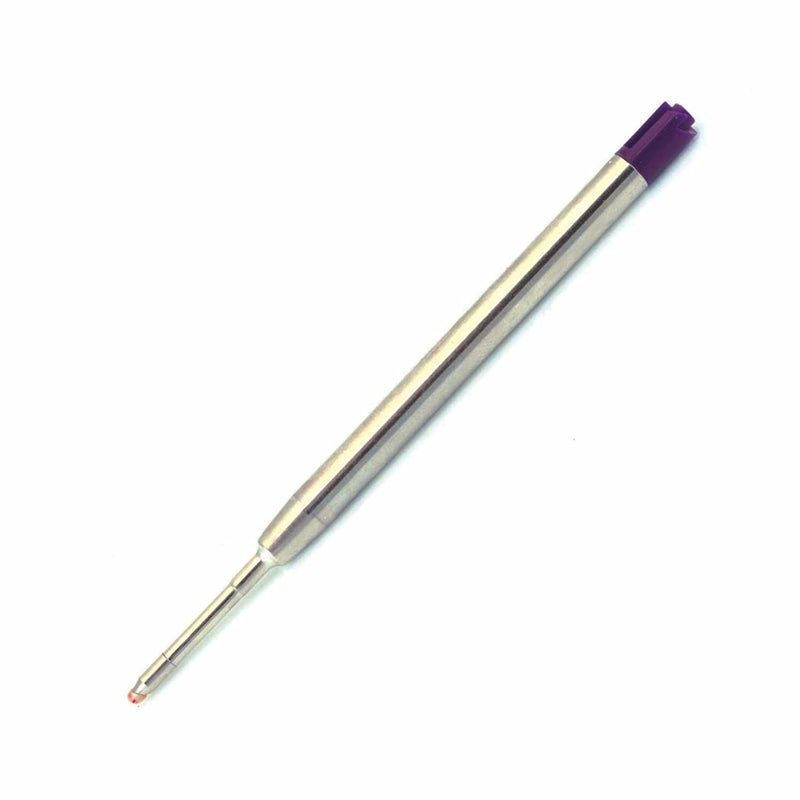 Monteverde Ballpoint Refill to Fit Parker Ballpoint Pens, Medium Point, Soft Roll, Purple, 2 per Pack (P132PL) - Image 5