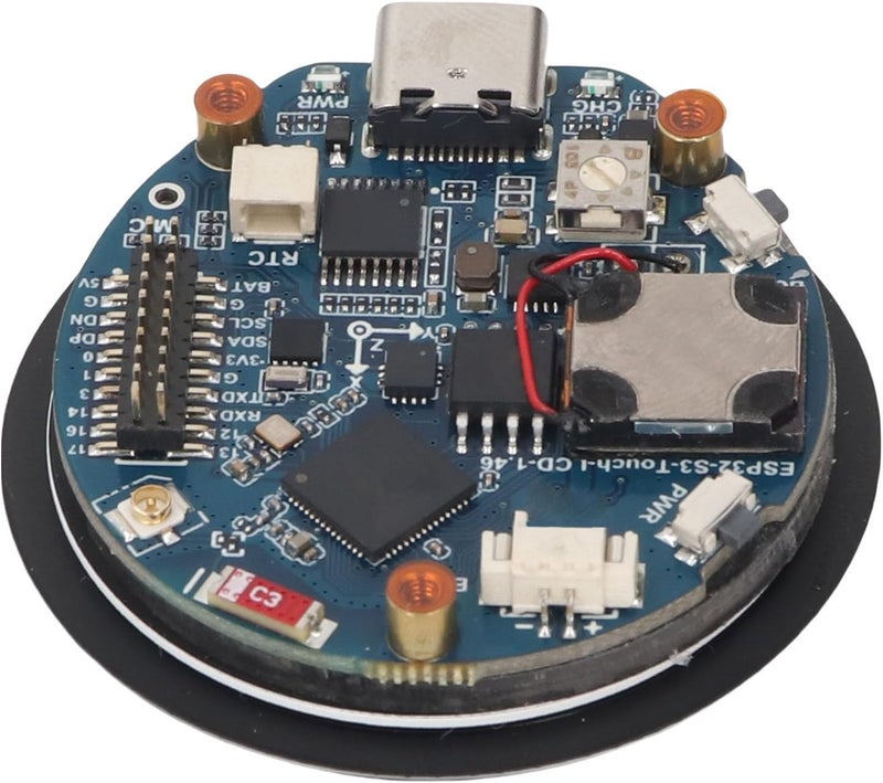 لوحة عرض LCD تعمل باللمس عامة الاستخدام مناسبة لـ -S3R8، عرض متعدد الاستخدامات، مثالية لمشاريع الهواة (DIY)، شاشة دائرية بحجم 1.46 بوصة - Image 4
