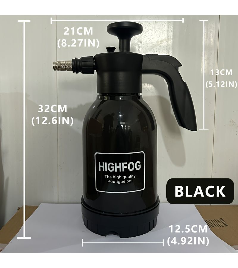 Black High Pressure Air Powered Small Sprayer Watering Can - Image 3