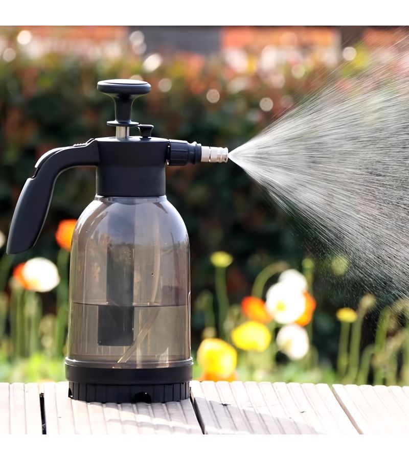 Black High Pressure Air Powered Small Sprayer Watering Can - Image 5