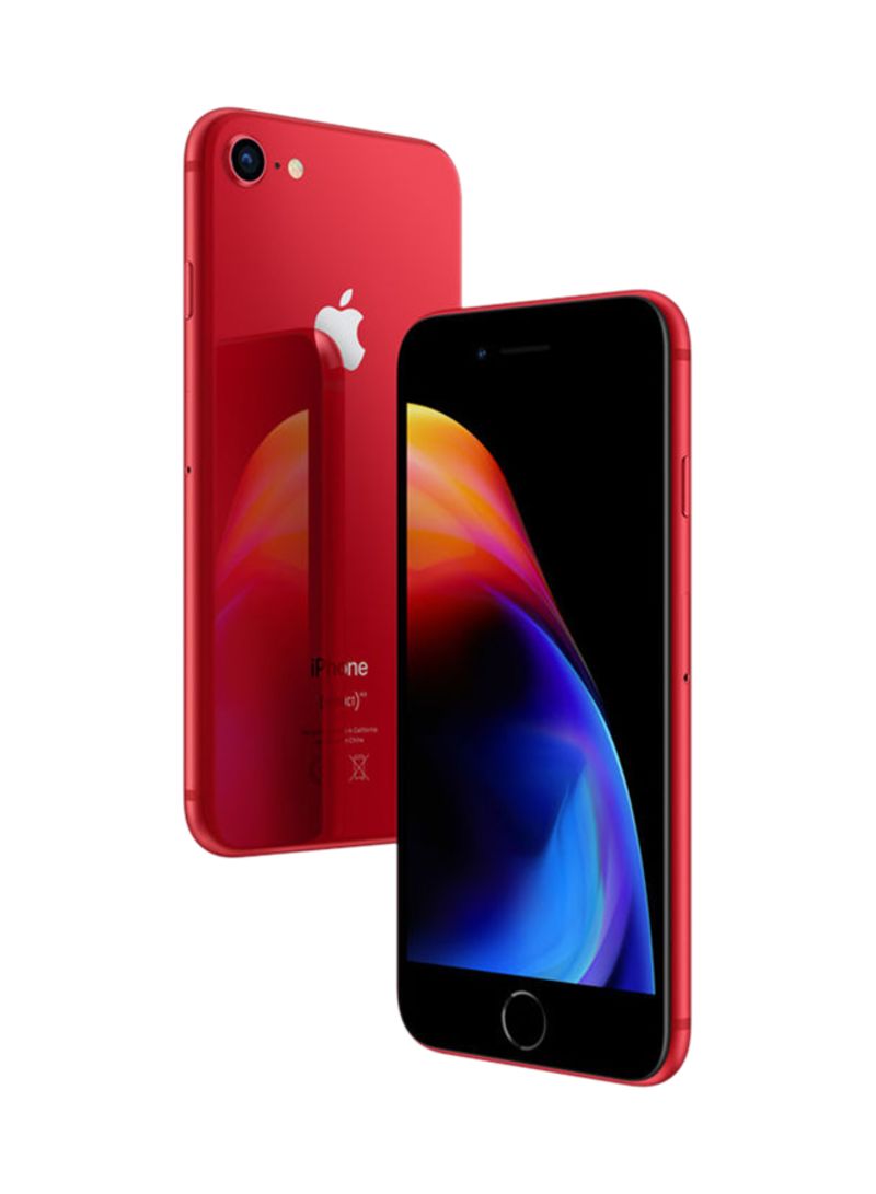 ابل  مُجدد - آيفون 8 بخاصية فيس تايم  بلون أحمر وذاكرة سعة 64 جيجابايت يدعم تقنية 4G LTE - Image 5