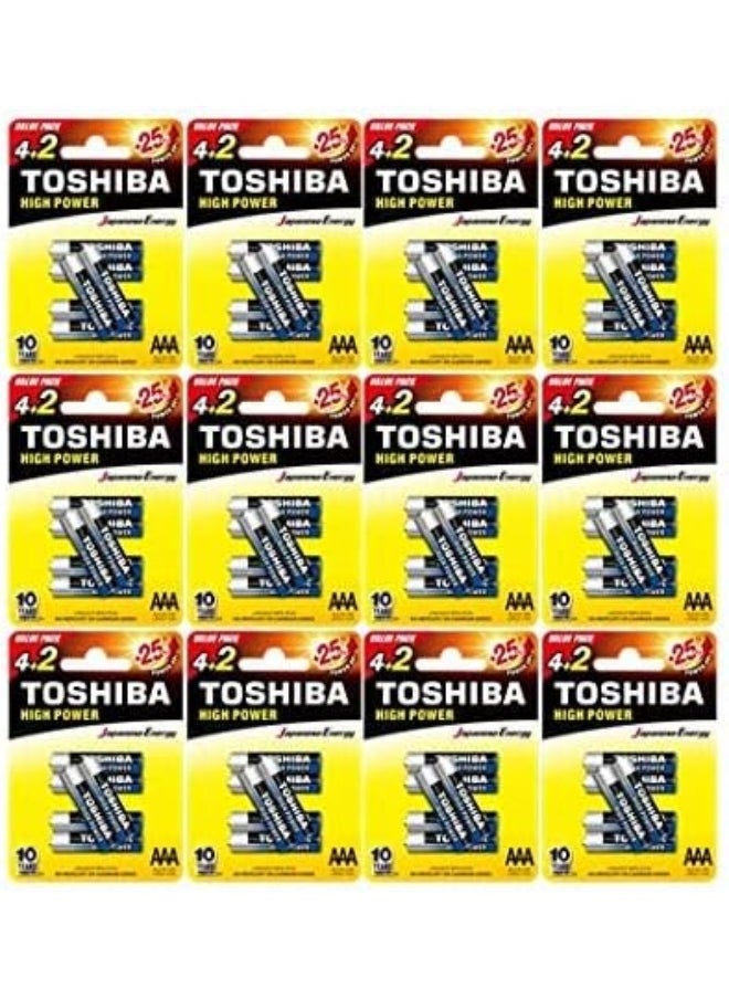 Toshiba Toshiba High Power LR 03 AAA  4 +2  - Image 4