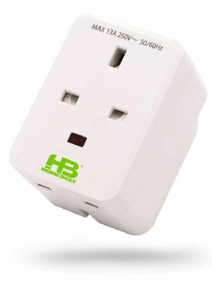 ماركة غير محددة - محول نوع HB 3 Way UK في مادة الكمبيوتر - Image 1