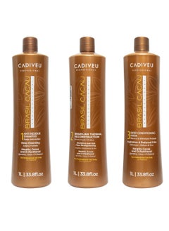 Keratin Hair Treatment Set 3 x 1000 ml