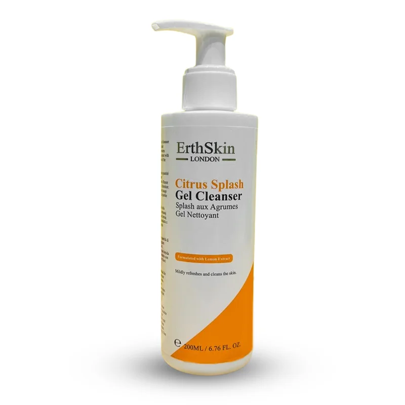 ErthSkin London  Citrus Splash Gel Cleanser 200ml for Women | Best Price UAE