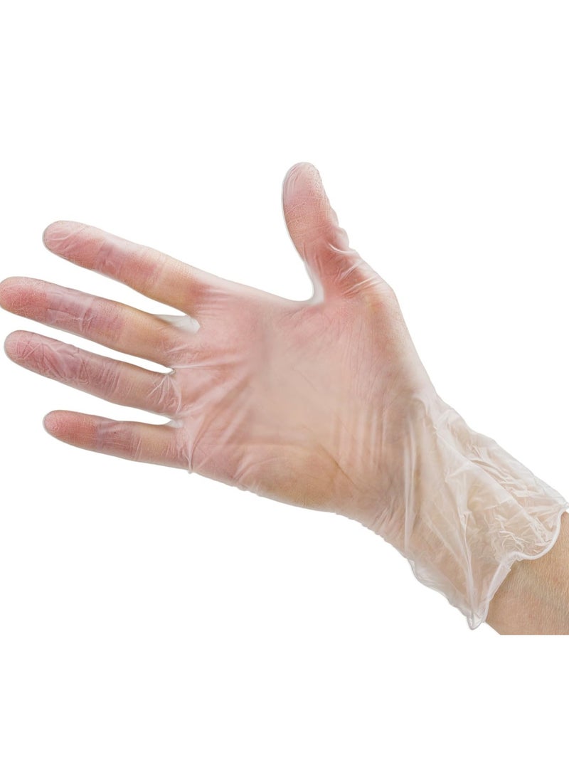 ECARES ECARES® Vinyl Gloves, Latex-Free, Powder-Free, Disposable, Durable and Non-Sterile, For Food Prep, Cleaning, Cooking & Multipurpose Use.  - Image 1