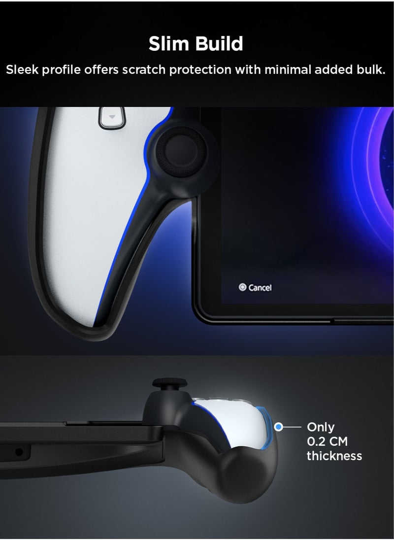 Spigen غطاء حماية رفيع مناسب لجهاز Playstation Portal Remote Player - أسود  - Image 3