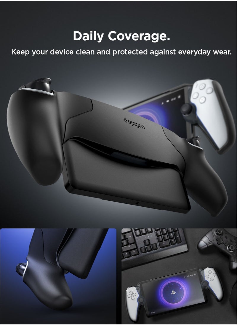 غطاء حماية رفيع مناسب لجهاز Playstation Portal Remote Player - أسود