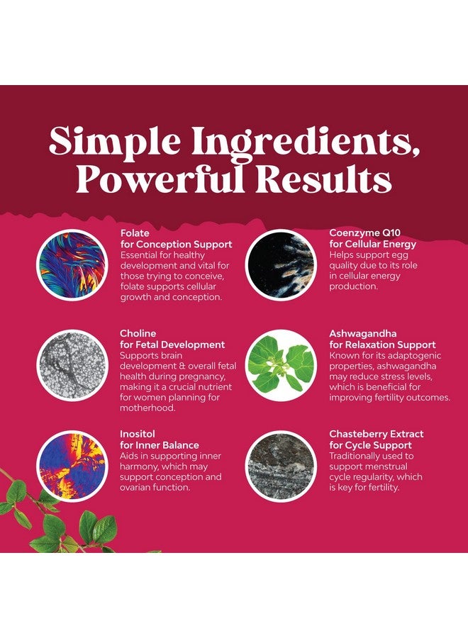 Natures Craft Fertility Gummies for Women Trying to Conceive - Yummy Gummy Fertility Supplement for Women with Myo-Inositol Folic Acid & Vitex Chasteberry - Vegan Non-GMO & Gluten Free - Juicy Peach (30 Servings) - Image 5