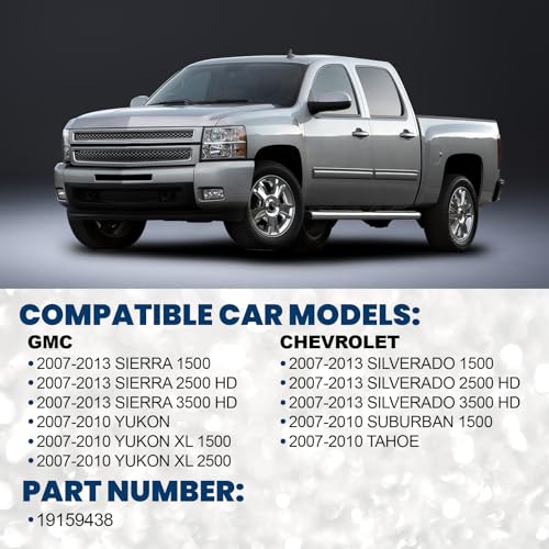 Hsbang Driver Information Center Control Panel Air Vent Compatible with 2007-2013 Silverado Sierra 19159438 - Image 2