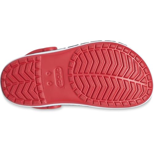 Crocs Unisex-Adult Bayaband Clogs, Pepper/Navy, 9 Men/11 Women - Image 5