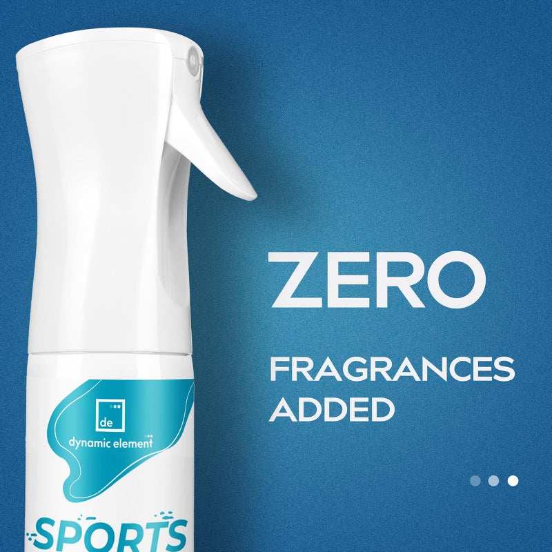 Dynamic Element Sports Odor Eliminator - Unscented Deodorizer Spray for Sneakers, Bowling Shoes, Hockey Gear, Helmets, and Ice Skates - 9 Fl Oz - Image 3